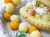 Pomme Charlotte en robe de bal