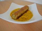 Purée butternut lentilles corail