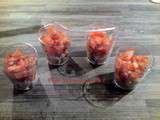 Verrines thon tomates modifiée