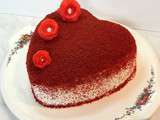 Gâteau de la Saint Valentin : Red velvet