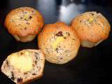 Muffins au chocolat et à l'orange curd