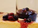 Cheesecake à la ricotta et fruits rouges