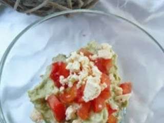 Verrine avocats, tomates et feta au thermomix ou sans