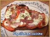 Bruchetta Tomate-Lardons-Babybel