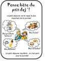 Pense-bête pour un petit déjeuner équilibré