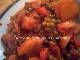 Curry de légumes à l'indienne