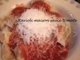 Ravioli maison sauce tomate