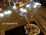 Saint-Jacques, butternut, quinoa, pomme et vinaigrette ponzu