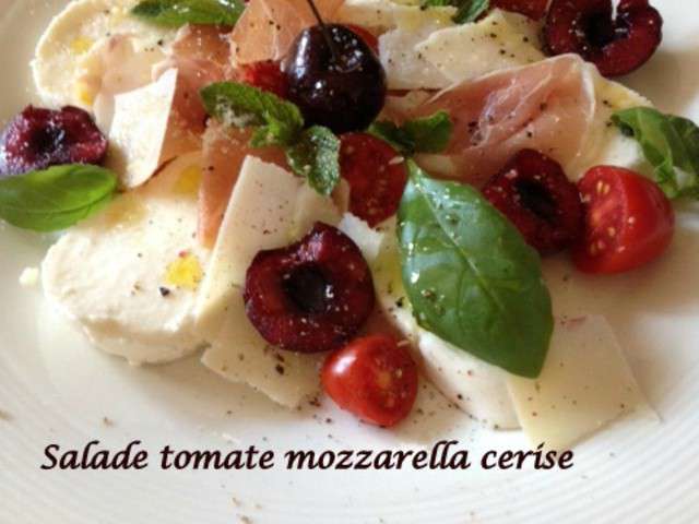 Recettes De Salade De Tomates Et Cerises