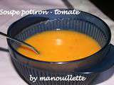 Soupe potiron-tomate