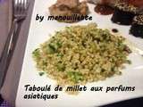 Taboulé de millet aux parfums asiatiques