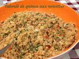 Taboulé de quinoa aux noisettes