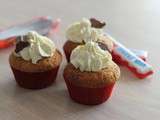 Cupcakes au Kinder: tout doux et régressif