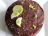 Gâteau coco, choco et citron vert
