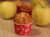 Muffins amandes et pommes fondantes