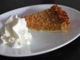 Tarte au potiron et crème fouettée