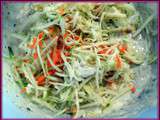 Beignets de légumes, courgettes carotte au chevre