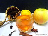 Boisson chaude, jus de pommes artemisia graviola corossol - miel