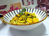 Curry de fruits de mer au lait de coco / curcuma