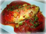 Souffles a la sauce tomate - fromage a raclette