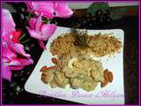 Wok  Filet de dinde à la sauce coco, amandes, abricots, noix de cajun, cèpes et son trio de blés