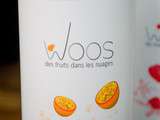 Découverte de la marque Woos ; des fruits en mousses