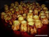 Mini cannelés lardons fromage