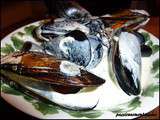 Moule marinière et espuma au curry