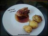 Roulé de veau à la tomme