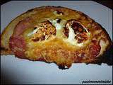 Tartine jambon fromage façon pizza