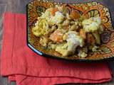 Curry de patate douce et chou-fleur