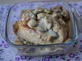 Filet de poulet à la crème et aux champignons (au Cookeo ou sans)