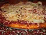Pizza oignons / salami