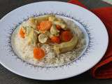 Poulet aux carottes - sauce au curry (au Cookeo)