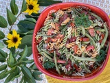 Salade de Pâtes Thon Tomates et Haricots verts