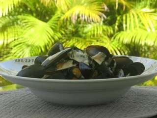 Moules sauce Poulette au Thermomix