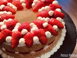Angel cake aux fraises
