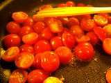 Boite Déj: Pâtes aux tomates cerise et mozzarella