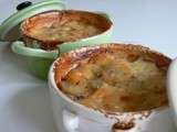Petites cocottes de grenailles et topinambours (avec des lardons, de la crème et du fromage dedans)
