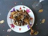 Poularde au champagne et ses petits champignons