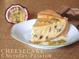 Cheesecake passion-chocolat