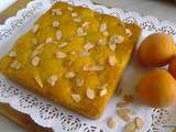 Gâteau aux abricots-amandes
