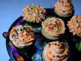 Cupcakes Halloween crunch vanille