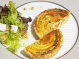 D'Anne Alassane : tartelettes en spirale carottes courgettes