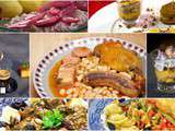 Péché gourmand d'Anne : foie gras, aile de raie, morue, cassoulet, tajine, tarte au citron et café gourmand
