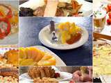 Péché gourmand d'Anne : ris de veau, tarte à la tomate, aile de raie, St-Jacques, Cassoulet, crème de cocos, tatin