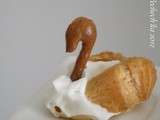 Cygnes en pâte à choux et chantilly vanillée