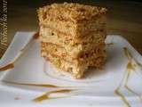  Medovik , gâteau russe au miel et à la confiture de lait