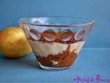Tiramisu poires/spéculoos