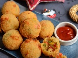 Corn cheese balls - Boulettes apéritives au fromage et maïs (Inde)